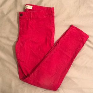 Raspberry Pink Abercrombie Pants